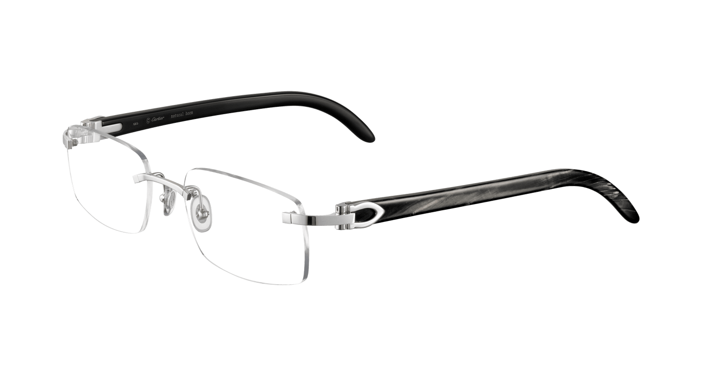 Cartier Black Horn Glasses CT0049O