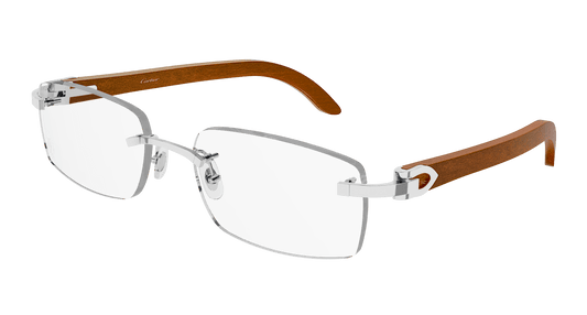 Cartier C Décor Wood Glasses CT0052O