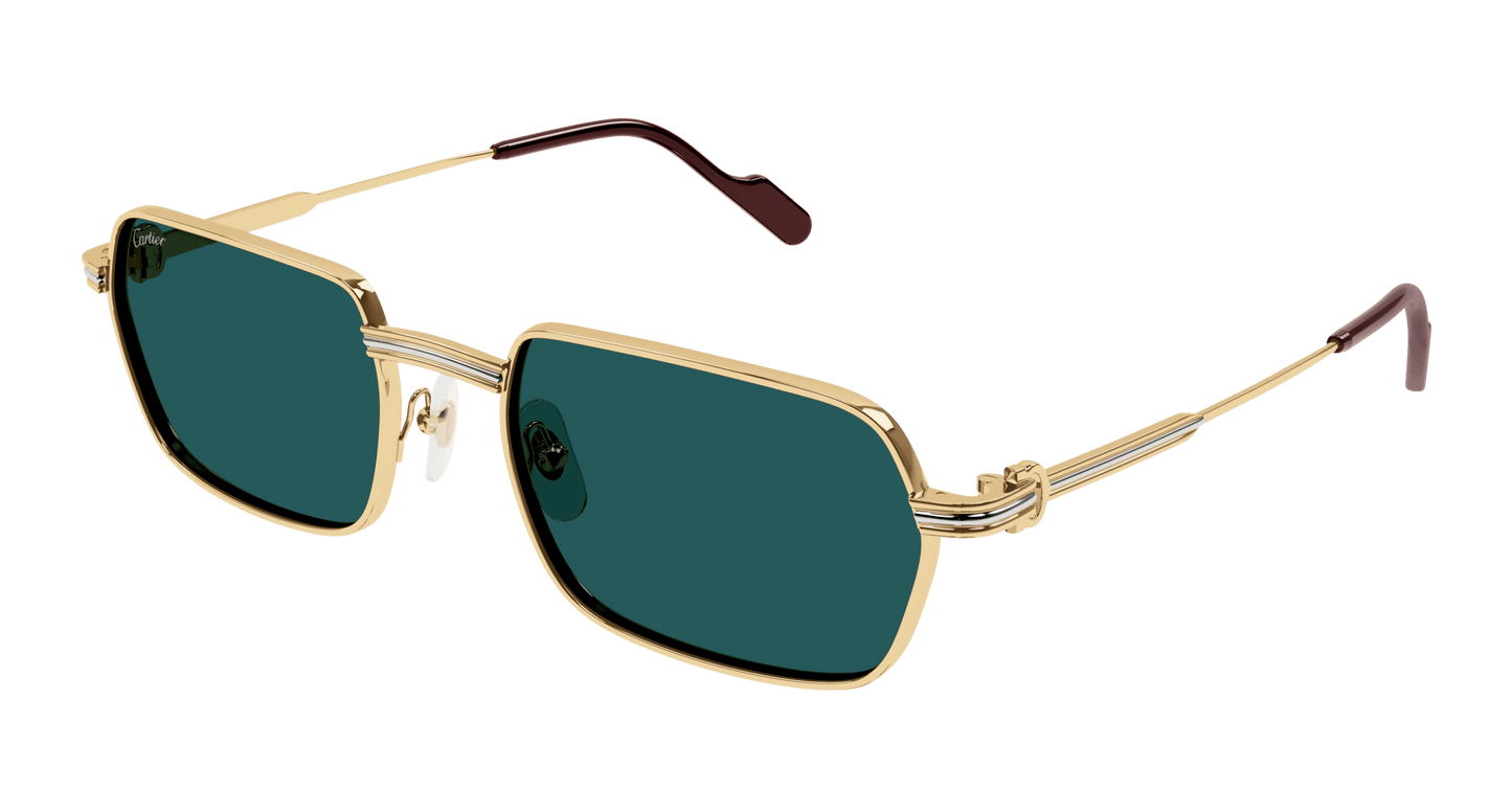 Cartier Men's Rectangle Sunglasses CT0463S