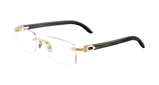 Cartier Black Horn Glasses CT0049O