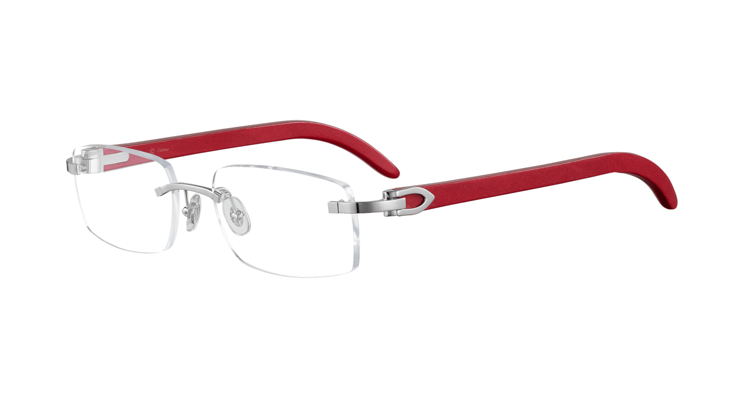 Cartier C Décor Wood Glasses CT0052O