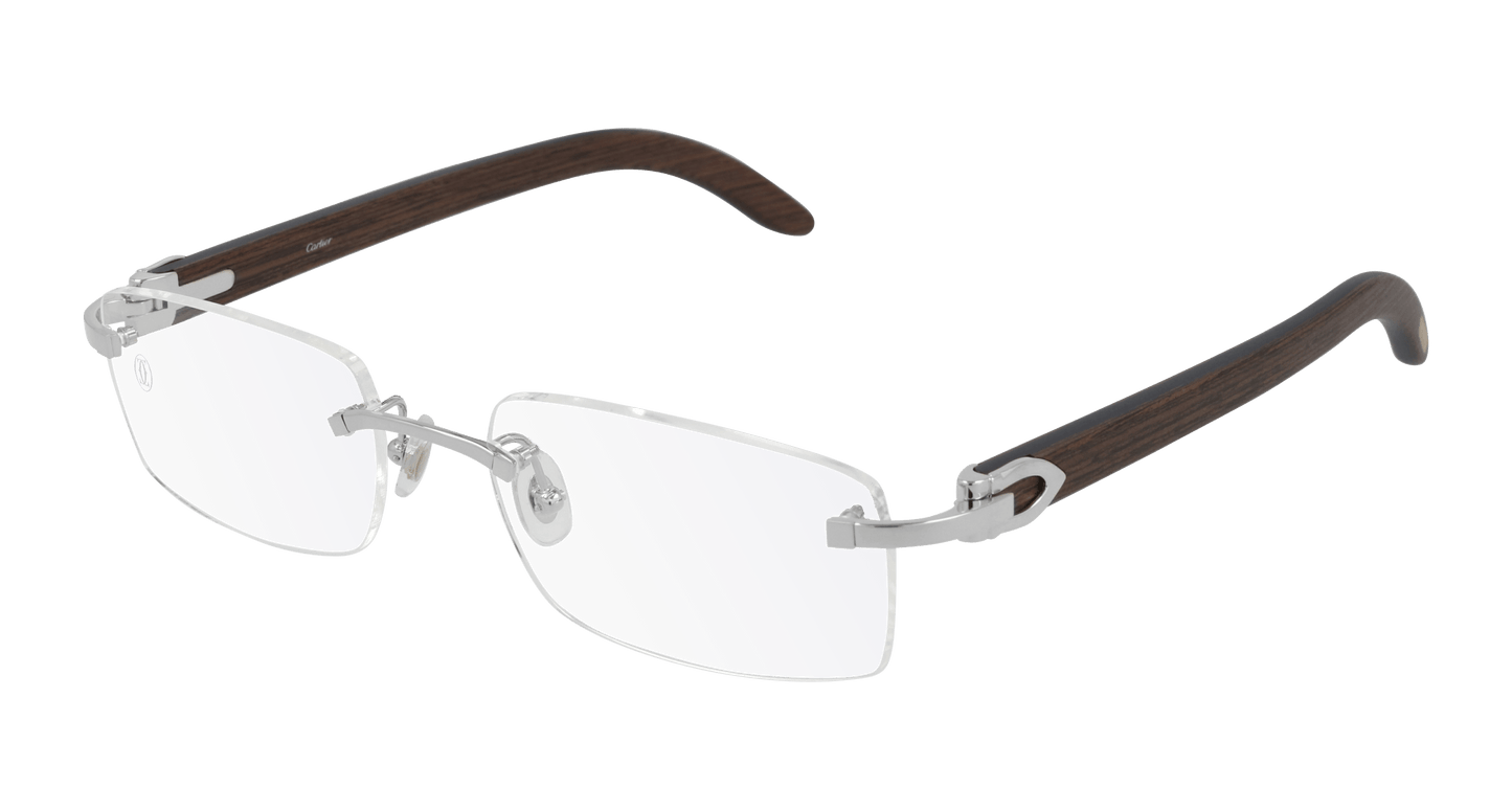Cartier C Décor Wood Glasses CT0052O