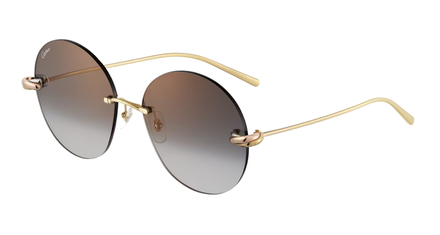 Trinity de Cartier Round Sunglasses CT0475S